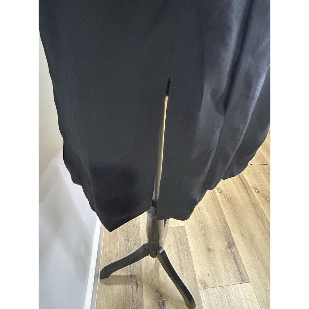 Eileen‎ Fisher 100% Silk Black Open Slit Cardigan Size XXS - Picture 3 of 10